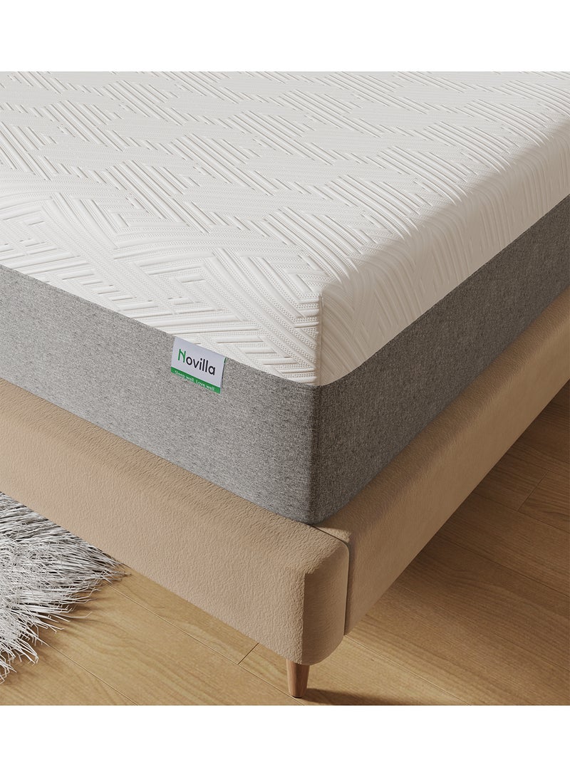 Novilla 160×200 cm Mattress, 6-Inch Gel Memory Foam Mattress for Cool Night Sleep & Pressure Relief, Medium Firm 160×200 cm in a Box, Bliss - Image 3